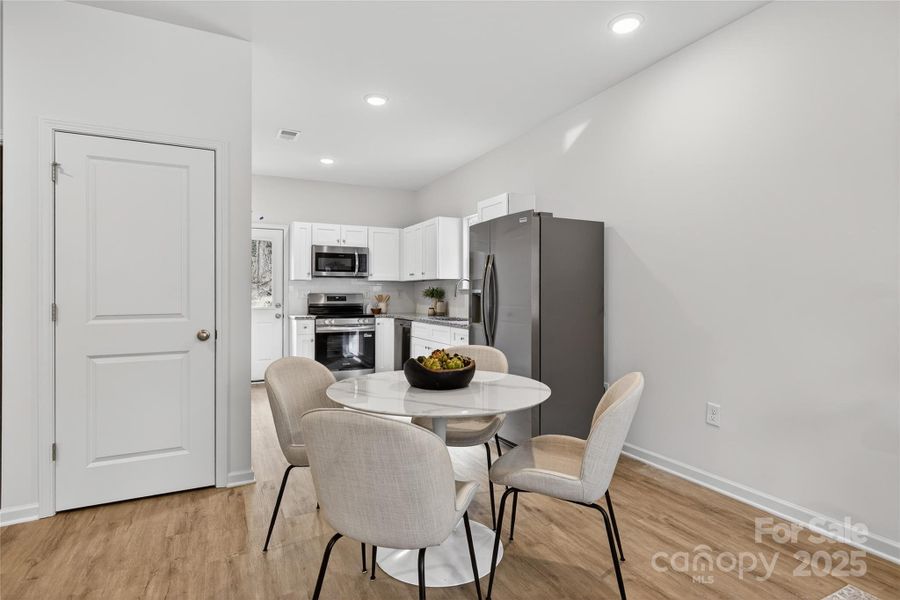 Furnished interior view inside a new home in , Statesville (Image 5).