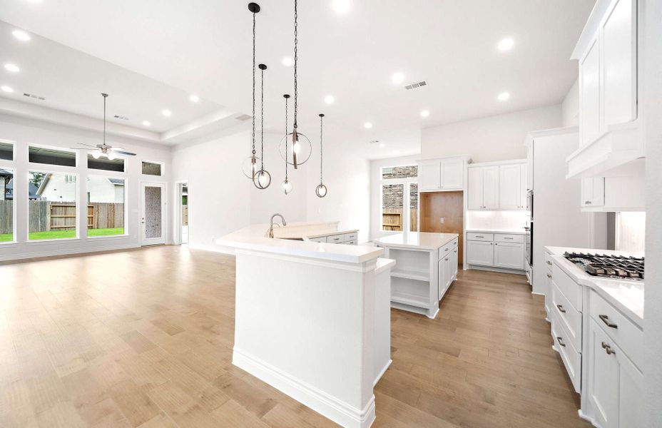 Representative furnished interior of a home built from the 3049AU by Ravenna Homes in Audubon 60′, Magnolia (Image 13).