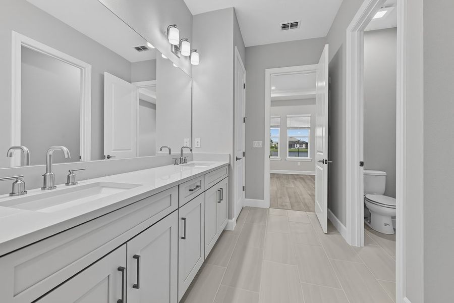 Furnished interior view inside a new home in Skye Ranch Community Group Page, Sarasota (Image 9).