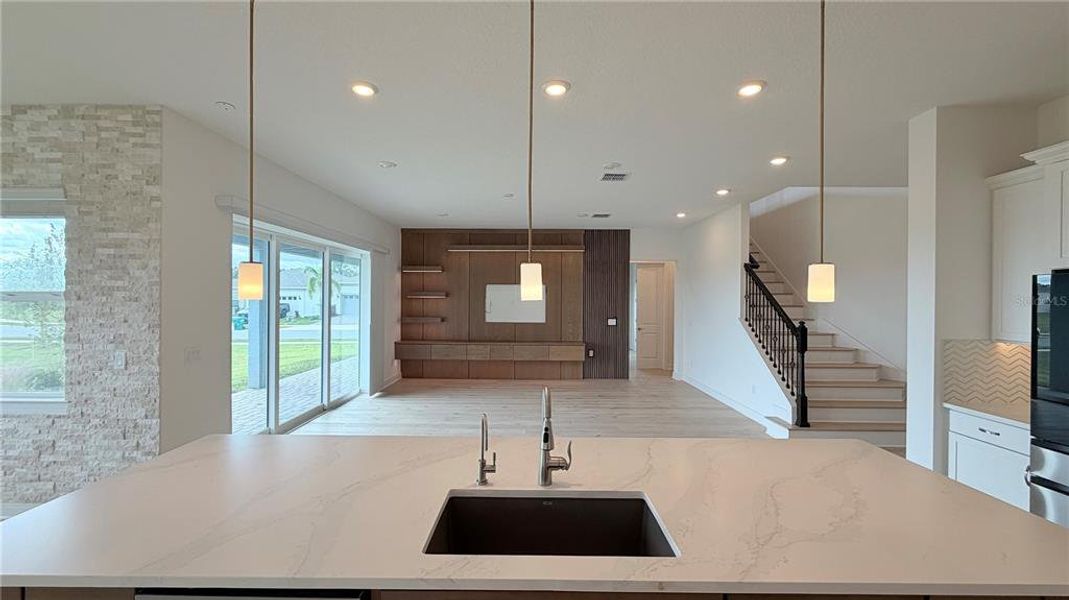 Furnished interior view inside a new home in Willow Ridge, Montverde (Image 6).