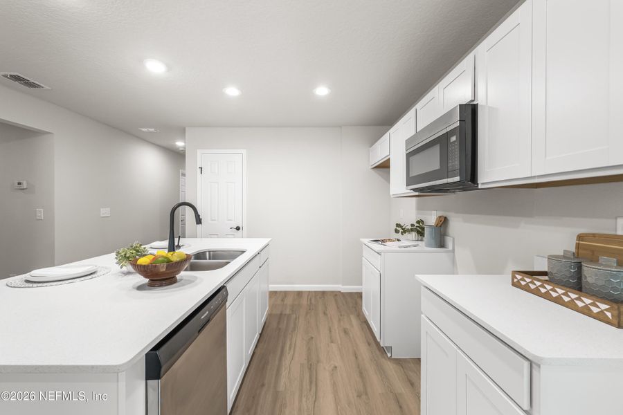 Furnished interior view inside a new home in , Jacksonville (Image 15).