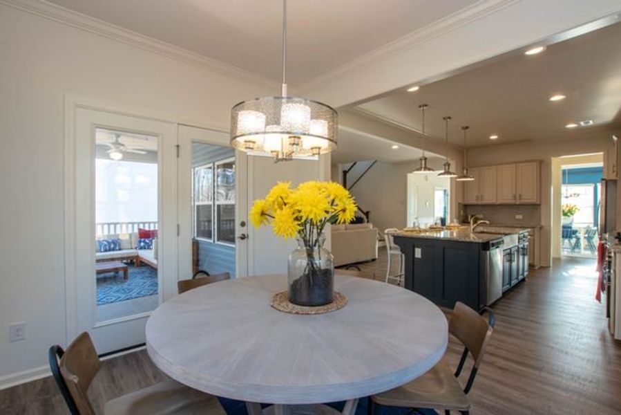 Representative furnished interior of a home built from the Bedford by True Homes in Stonebridge Fairways, Monroe (Image 14).