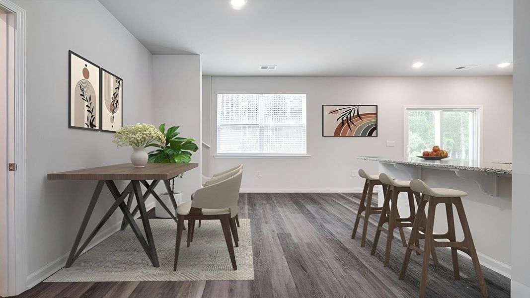 Furnished interior view inside a new home in Rice Hope, Port Wentworth (Image 8).