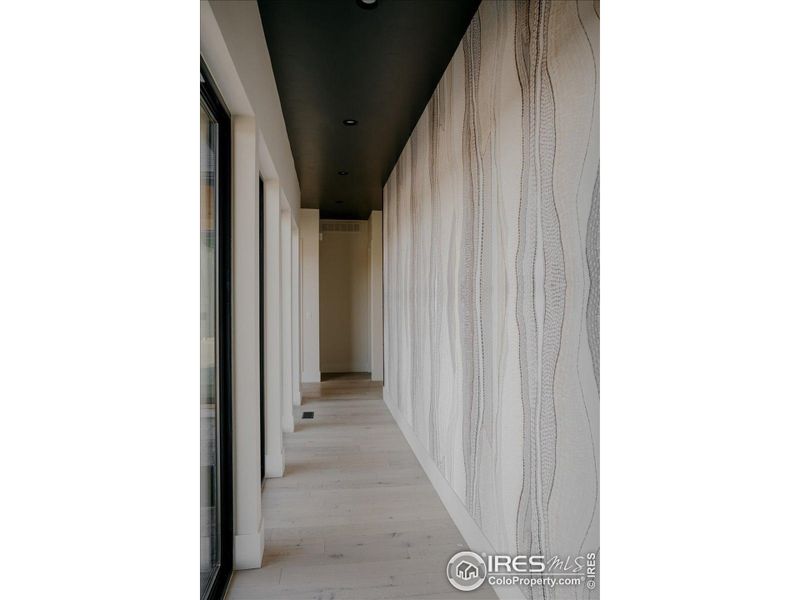 Stunning Glass Hallway