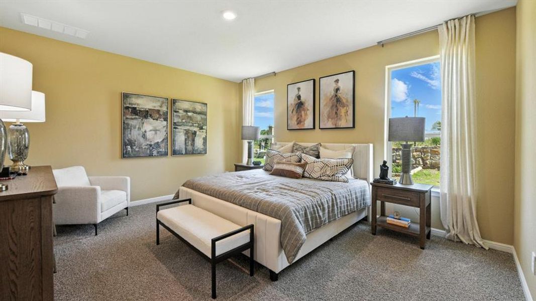 Furnished interior view inside a new home in Vista Park, Decatur (Image 26).