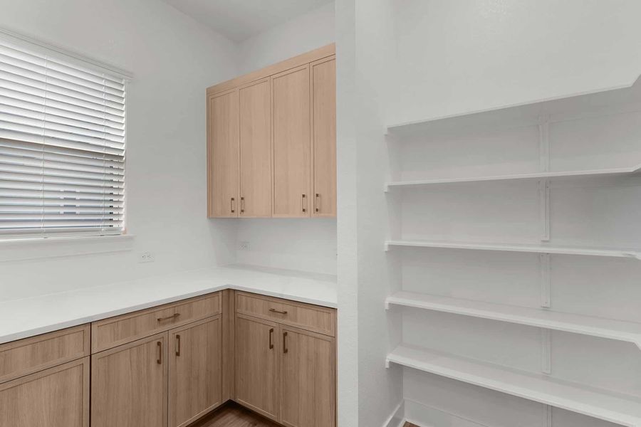 Furnished interior view inside a new home in Lariat, Liberty Hill (Image 7).