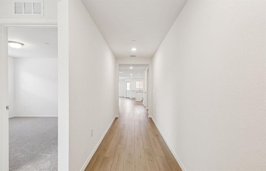 Welcoming entry into home