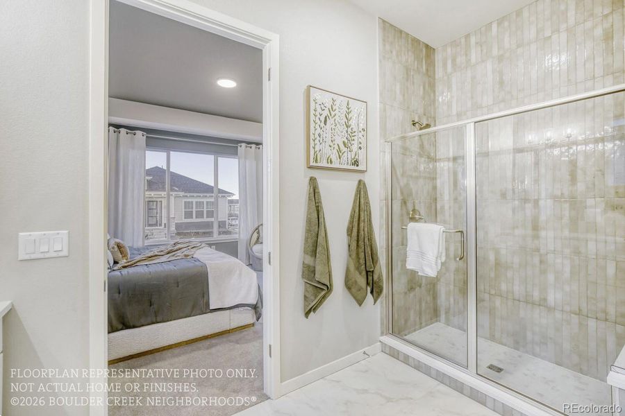 Furnished interior view inside a new home in , Fort Collins (Image 41).