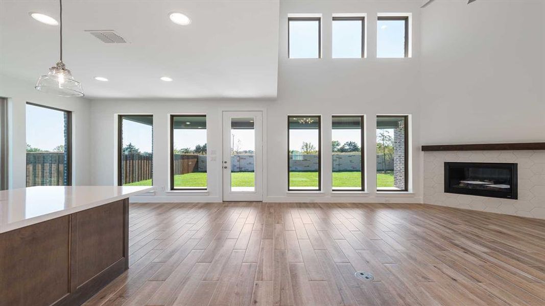 Spacious, unfurnished interior of a new home in Trinity Falls 60', McKinney (Image 15). Spacious, unfurnished interior of a new home in Trinity Falls 60', McKinney (Image 15).