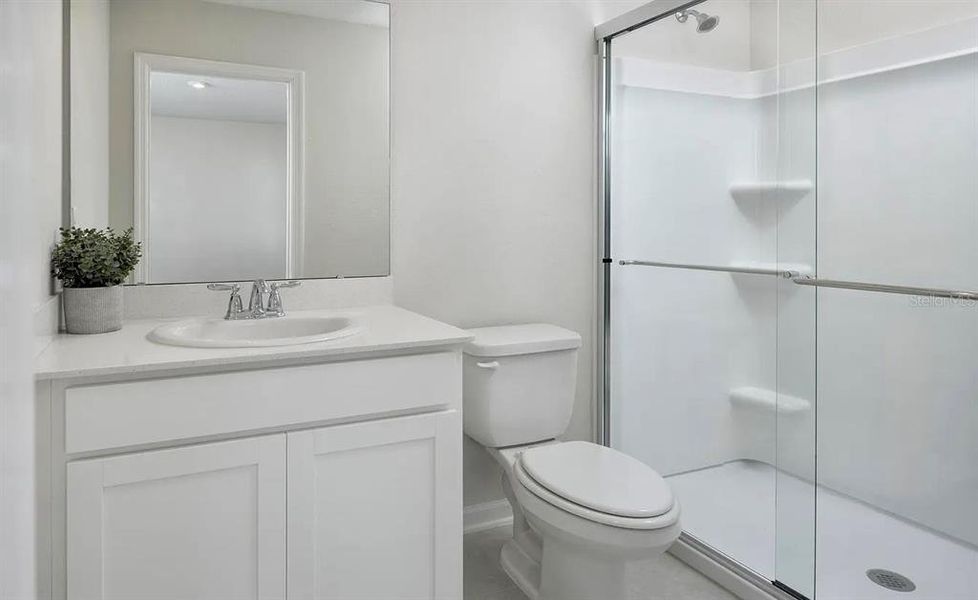 Furnished interior view inside a new home in , St. Johns (Image 8).