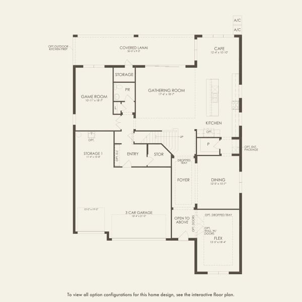2D floor plan layout for the Roseland by Pulte Homes in Lakehaven Estates, Clermont, FL (Image 4). 2D floor plan layout for the Roseland by Pulte Homes in Lakehaven Estates, Clermont, FL (Image 4).