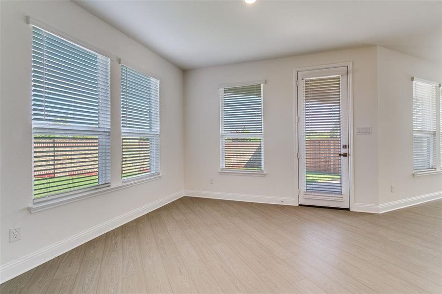 Spacious, unfurnished interior of a new home in The Preserve Estates, Justin (Image 31).