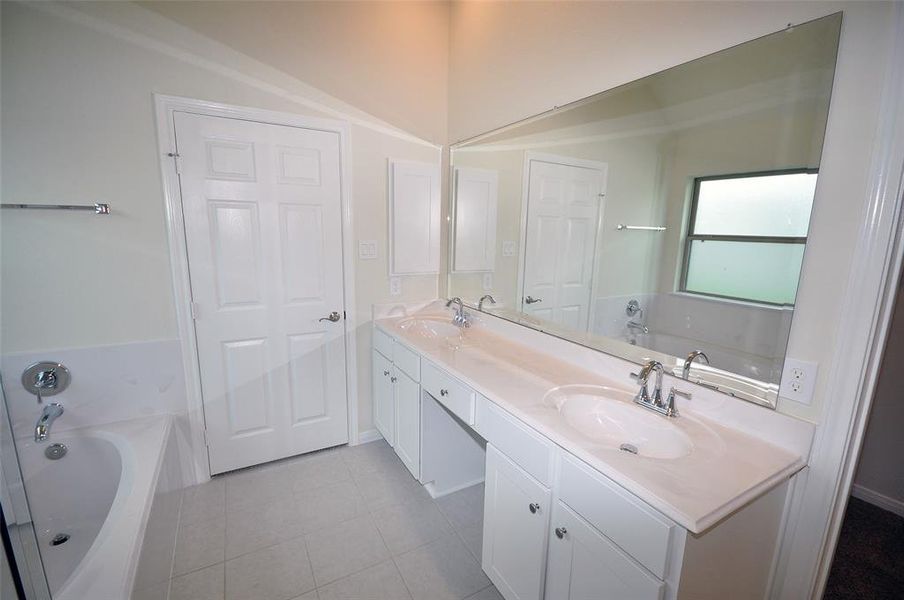 Master bath from another angle.