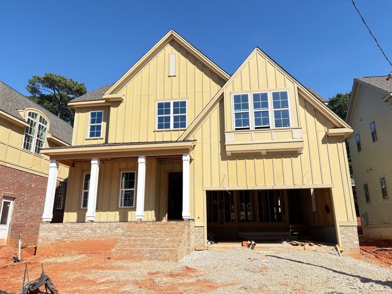 In-progress construction of a new home in Raleigh Proper, Raleigh, NC (Image 3).