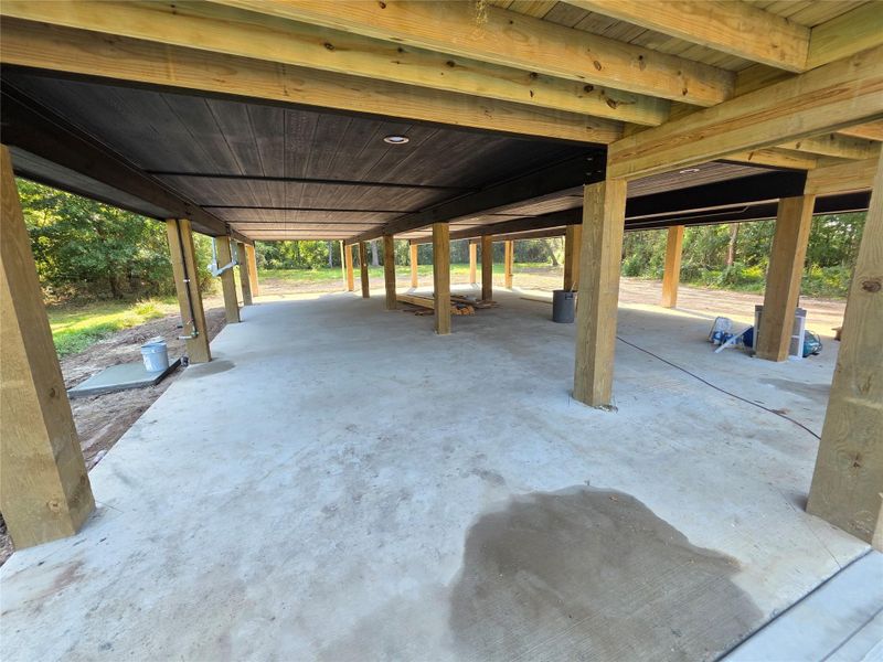 In-progress construction of a new home in , Bridge City, TX (Image 34).