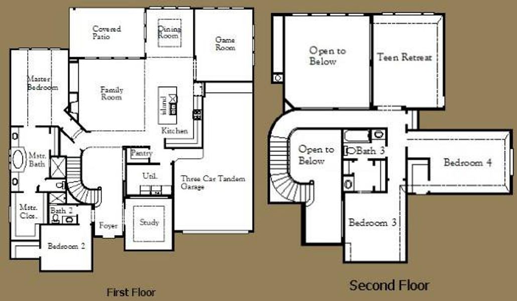 Floorplans - Representative Photo