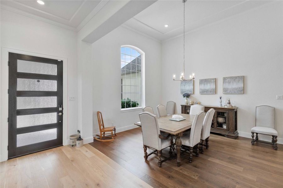 Furnished interior view inside a new home in , Conroe (Image 14). Furnished interior view inside a new home in , Conroe (Image 14).