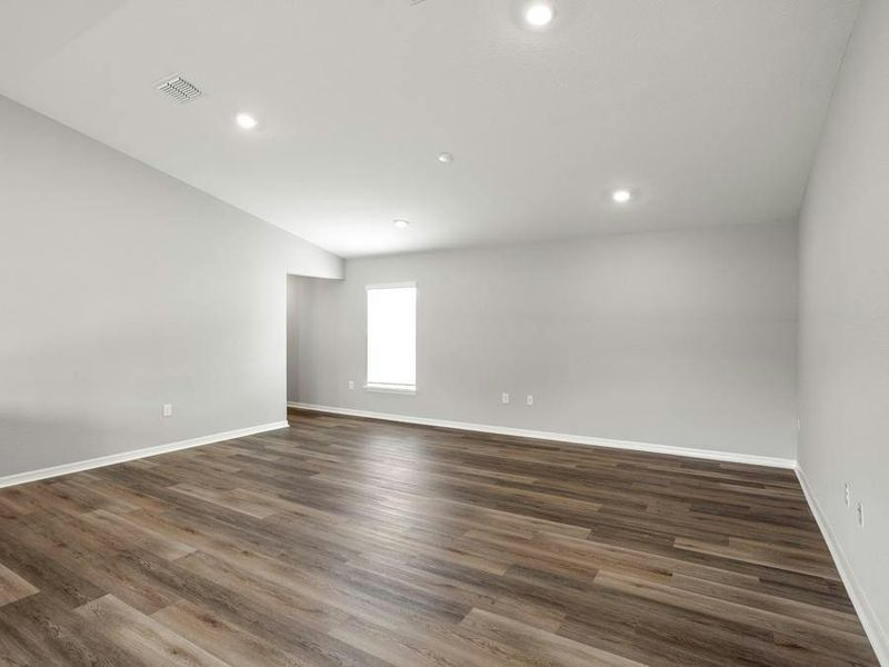 Enjoy a sunny, open layout with low-maintenance LVP flooring.