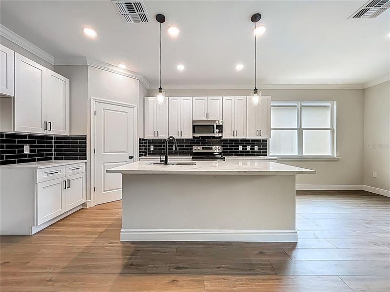 Furnished interior view inside a new home in , Eustis (Image 9).