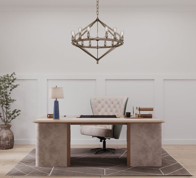 Representative furnished interior of a home built from the Sabino by Beazer Homes in Montana Vista - Highland, Buckeye (Image 8).