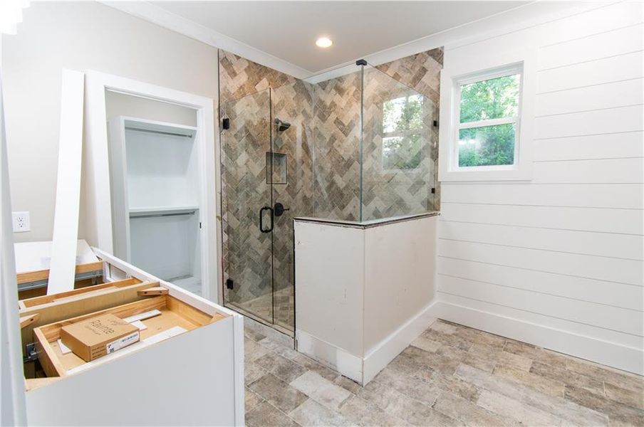 Furnished interior view inside a new home in , Fairmount (Image 5).