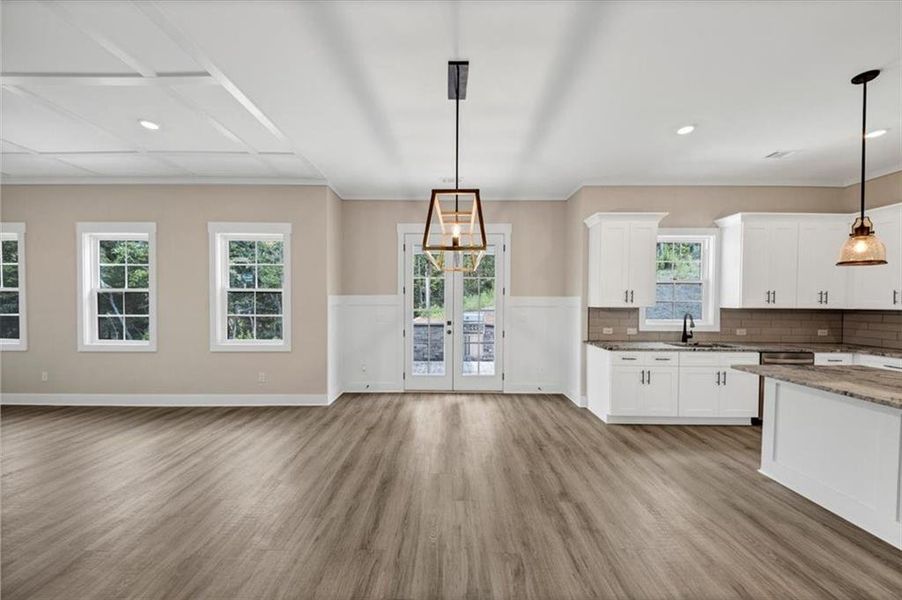 Furnished interior view inside a new home in , Ball Ground (Image 11).