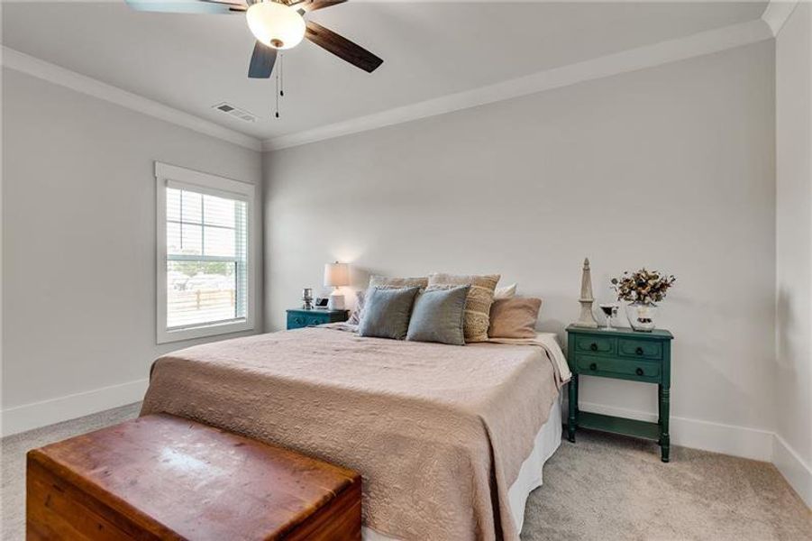 Furnished interior view inside a new home in Alcovy Station, Covington (Image 30).