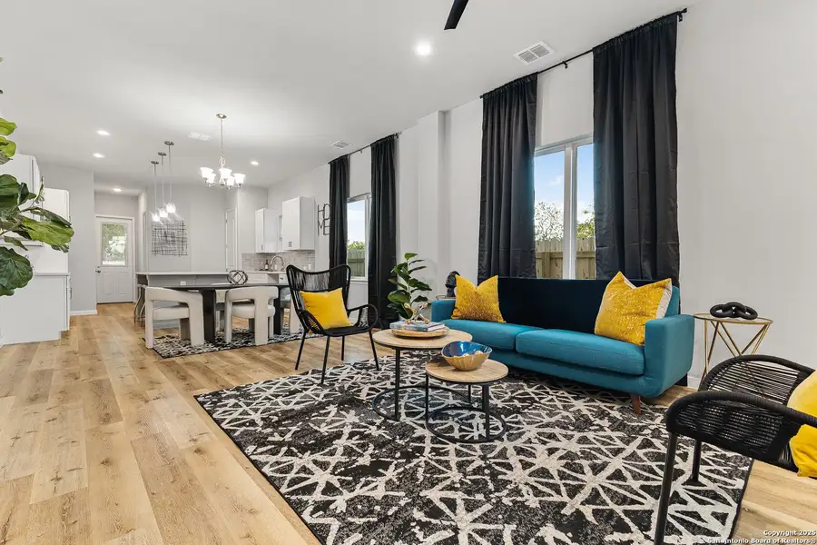 Furnished interior view inside a new home in , San Antonio (Image 7).