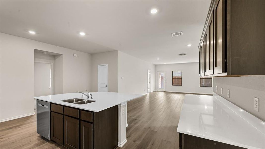 Furnished interior view inside a new home in Waverly Estates, Josephine (Image 4).