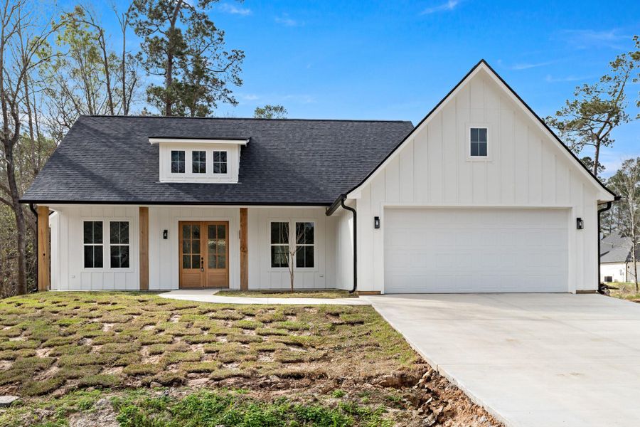 Front exterior of a new home in , Vidor, TX, highlighting curb appeal (Image 2). Front exterior of a new home in , Vidor, TX, highlighting curb appeal (Image 2).