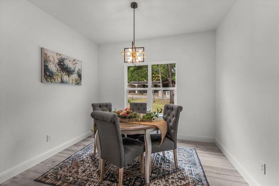 Furnished interior view inside a new home in , Granbury (Image 9).