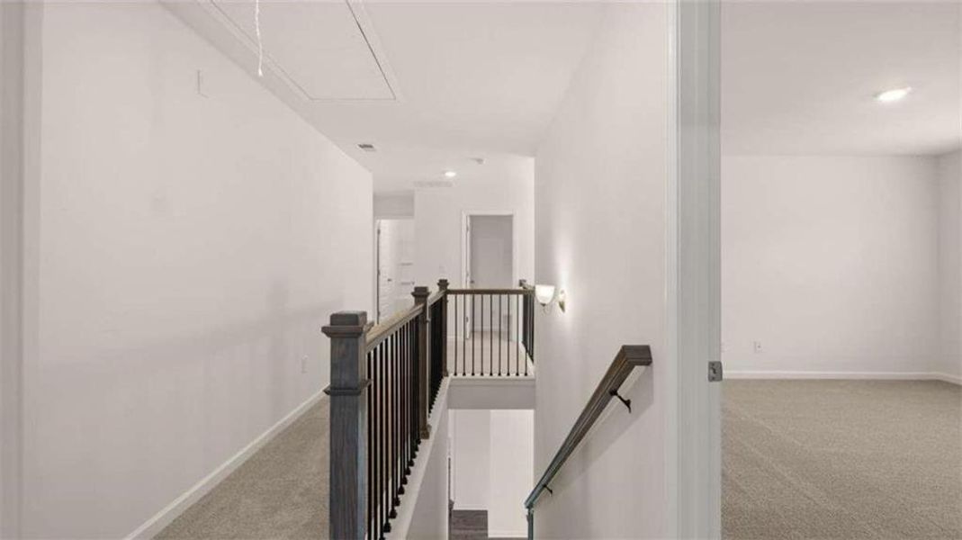 Spacious, unfurnished interior of a new home in The Gates at Pates Creek, Hampton (Image 16).