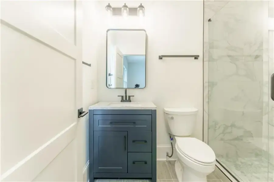 Furnished interior view inside a new home in , Sandy Springs (Image 37).