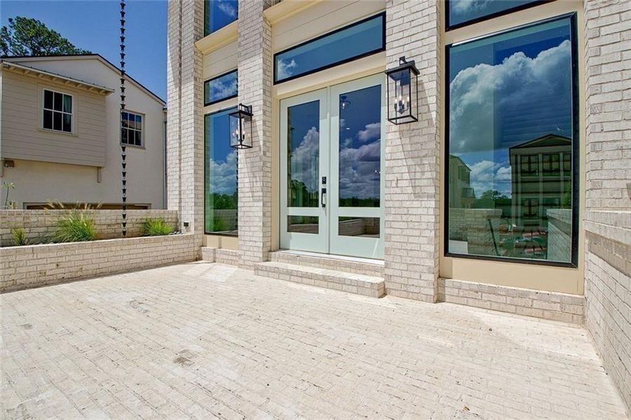 Exterior details and patio area of a home in , Fayetteville (Image 23). Exterior details and patio area of a home in , Fayetteville (Image 23).