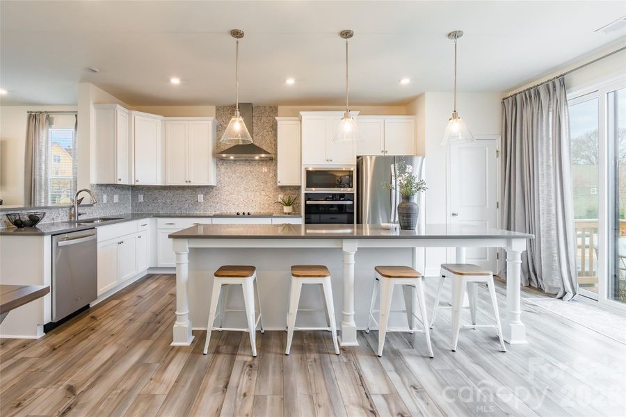 Furnished interior view inside a new home in , Charlotte (Image 13). Furnished interior view inside a new home in , Charlotte (Image 13).