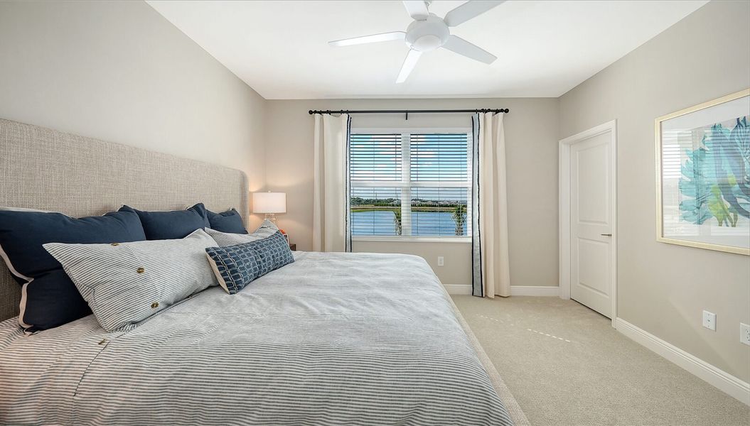 Representative furnished interior of a home built from the Avery by Neal Communities in SkySail, Naples (Image 25).