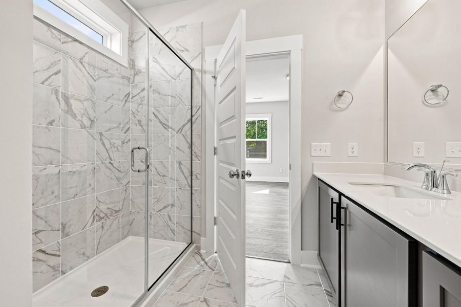 Furnished interior view inside a new home in Golden Gate, High Point (Image 6).
