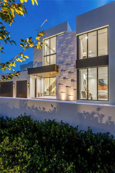 Front exterior of a new home in , Fort Lauderdale, FL, highlighting curb appeal (Image 1). Front exterior of a new home in , Fort Lauderdale, FL, highlighting curb appeal (Image 1).