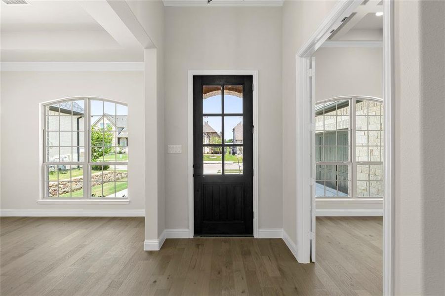 Spacious, unfurnished interior of a new home in Gideon Grove, Phase 2, Rockwall (Image 21).