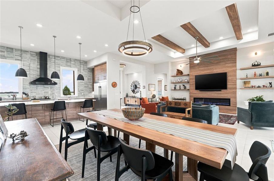 Furnished interior view inside a new home in , Winter Haven (Image 13).