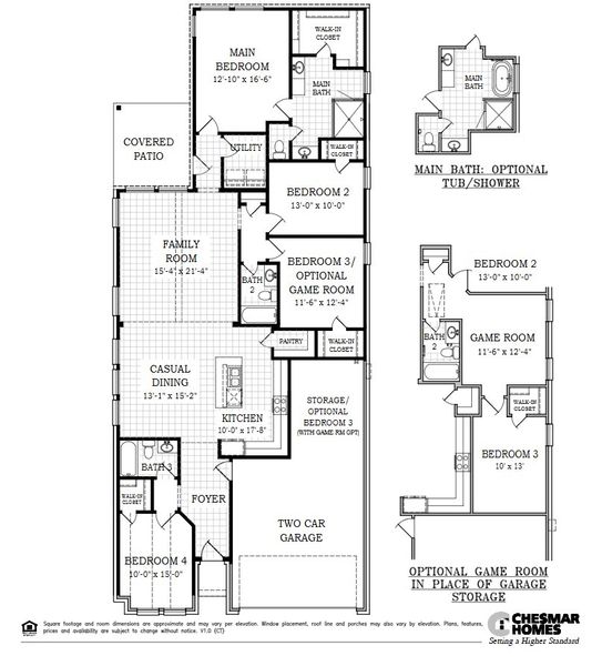 2D floor plan layout of this home in Village at Three Oaks, Seguin, TX (Image 6). 2D floor plan layout of this home in Village at Three Oaks, Seguin, TX (Image 6).