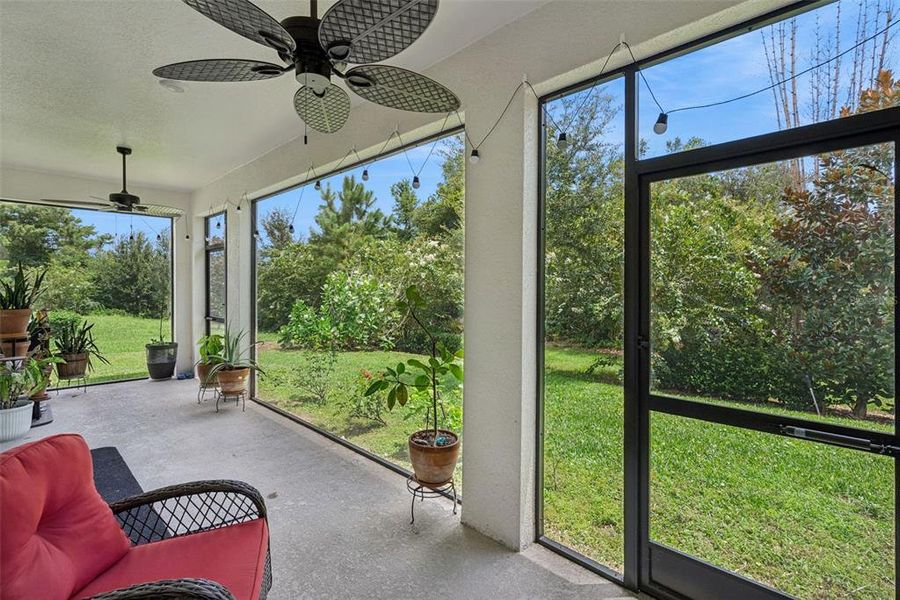 Exterior details and patio area of a home in , Deltona (Image 28).