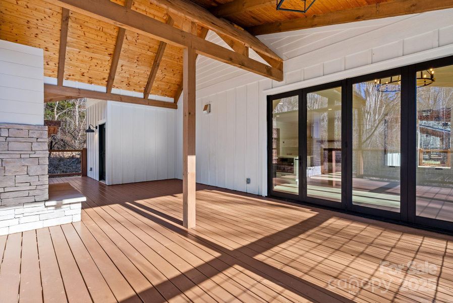 Furnished interior view inside a new home in , Cullowhee (Image 25).