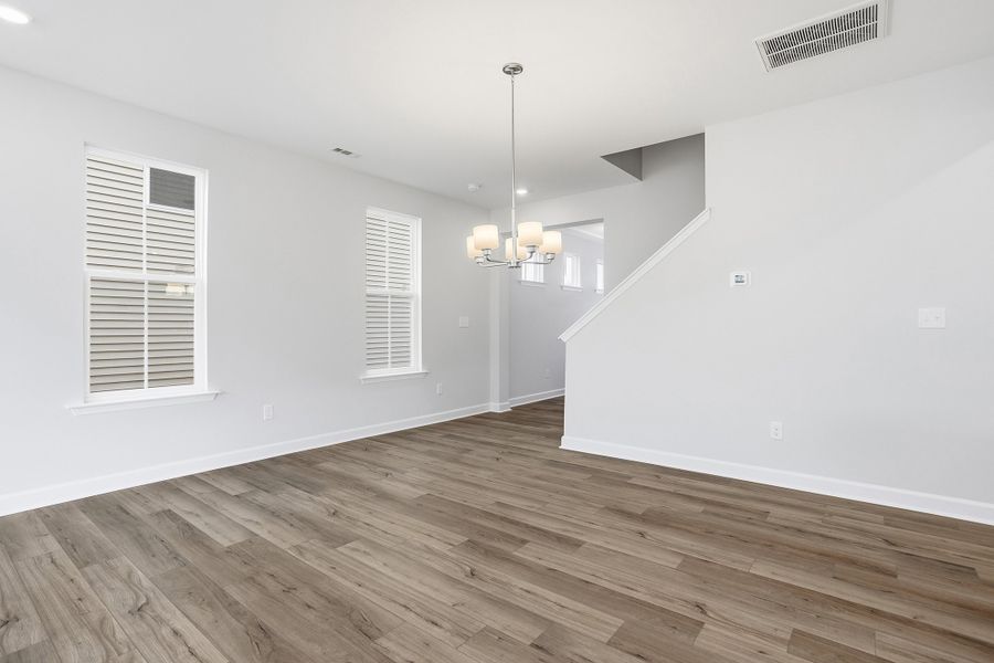 Spacious, unfurnished interior of a new home in Renaissance at White Oak, Garner (Image 18).