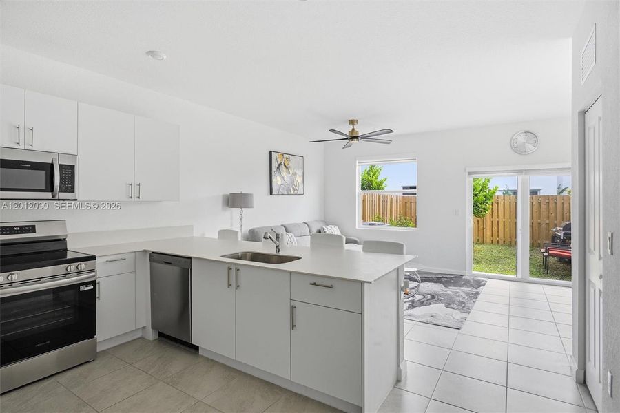 Furnished interior view inside a new home in , Homestead (Image 9).