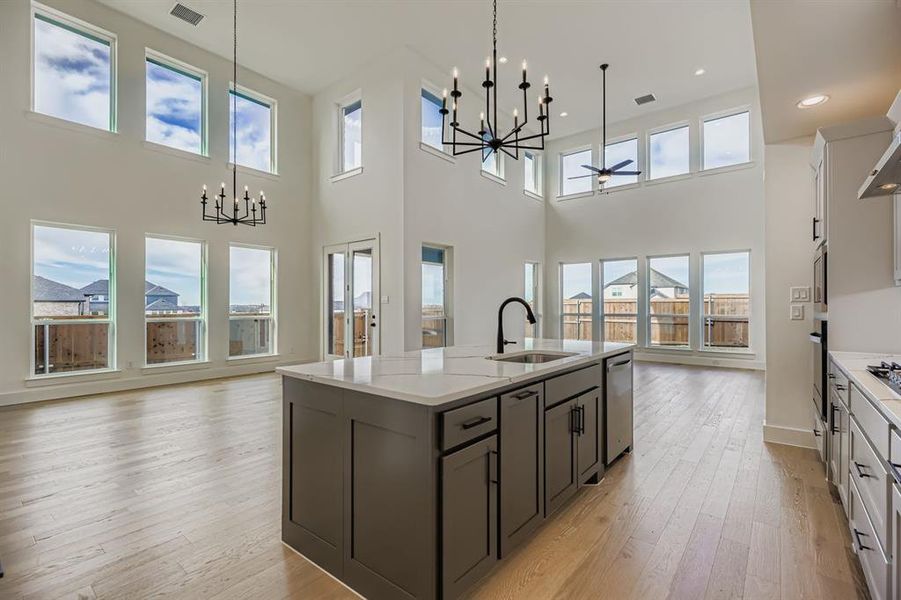 Furnished interior view inside a new home in , Celina (Image 7).