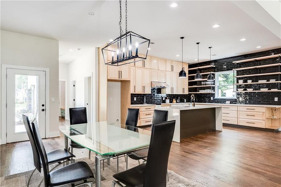 Furnished interior view inside a new home in , Atlanta (Image 25).