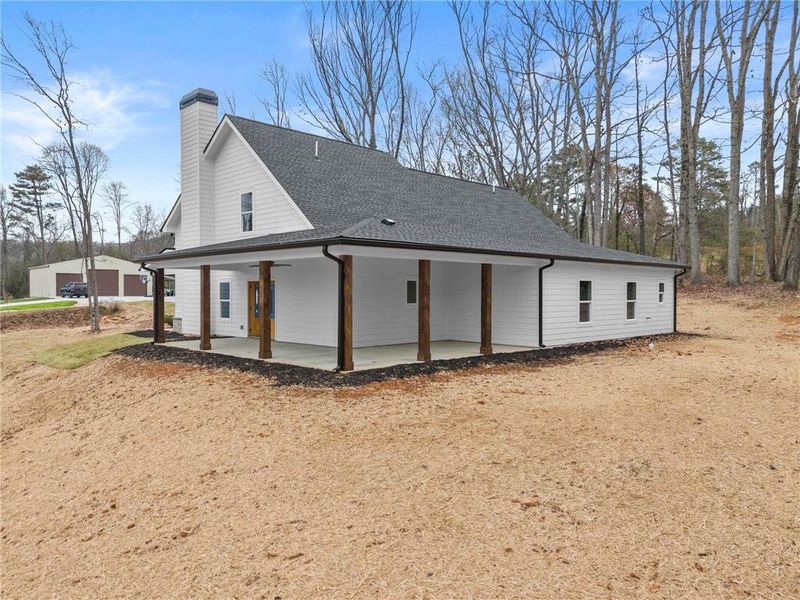 Exterior details and patio area of a home in , Clermont (Image 4). Exterior details and patio area of a home in , Clermont (Image 4).