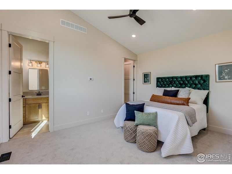 Furnished interior view inside a new home in , Berthoud (Image 14).