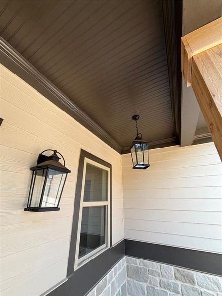 Exterior details and patio area of a home in , Oxford (Image 2). Exterior details and patio area of a home in , Oxford (Image 2).